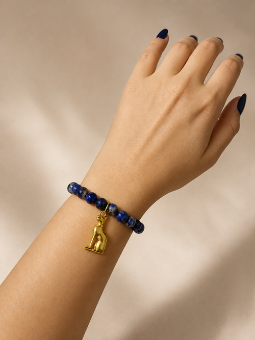 Agate Bastet Bracelet