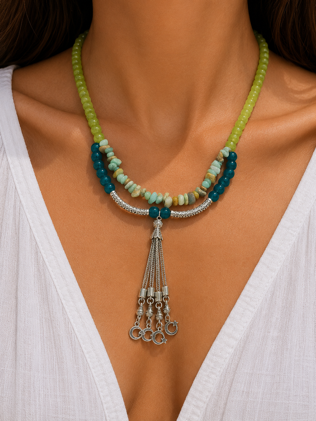 Bohemian Layered Neckless