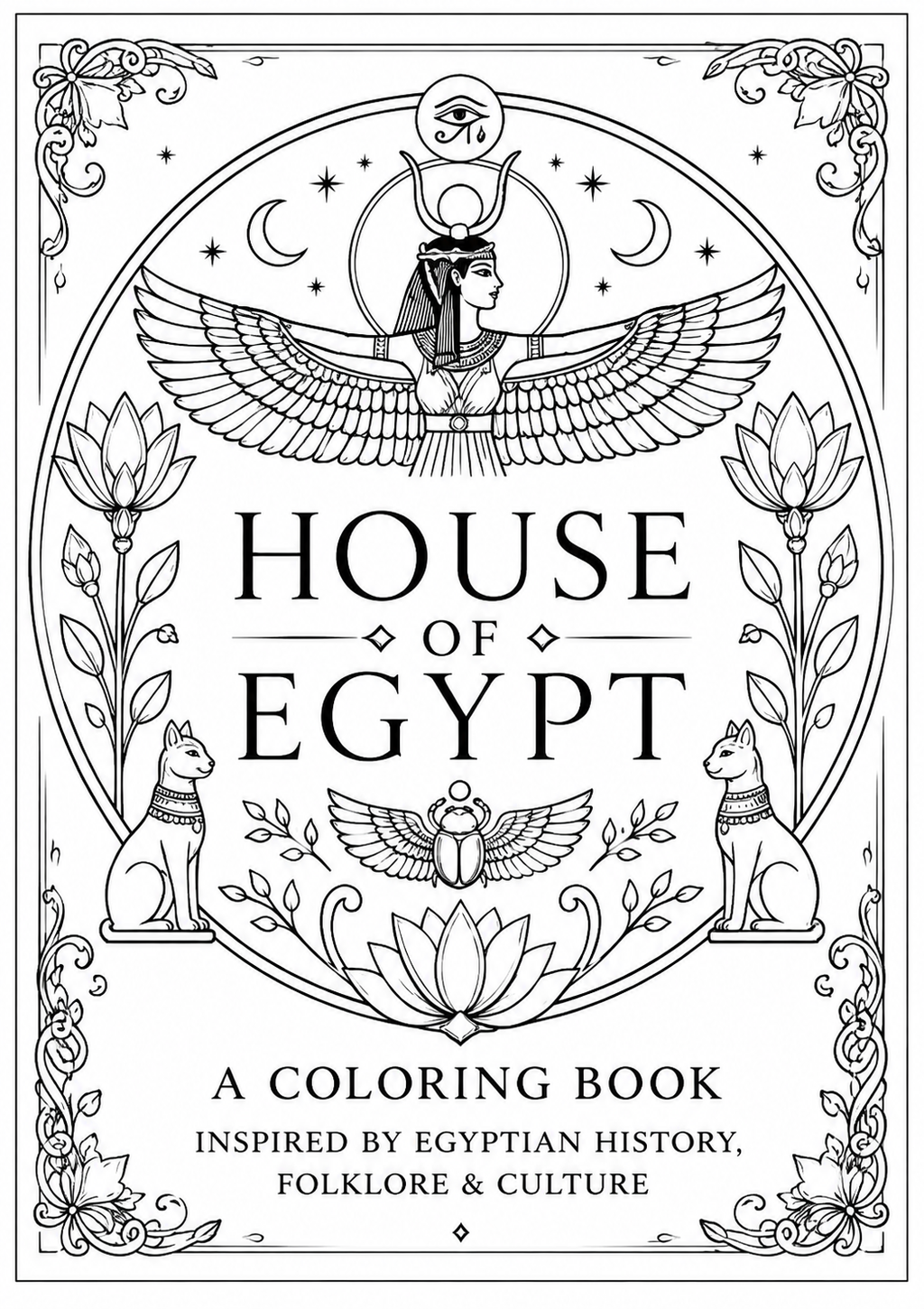 House of Egypt - The Coloring Book