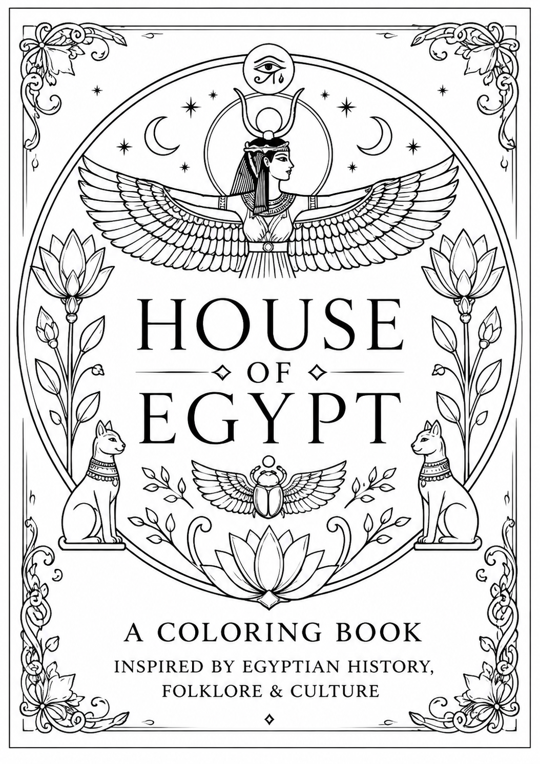 House of Egypt - The Coloring Book