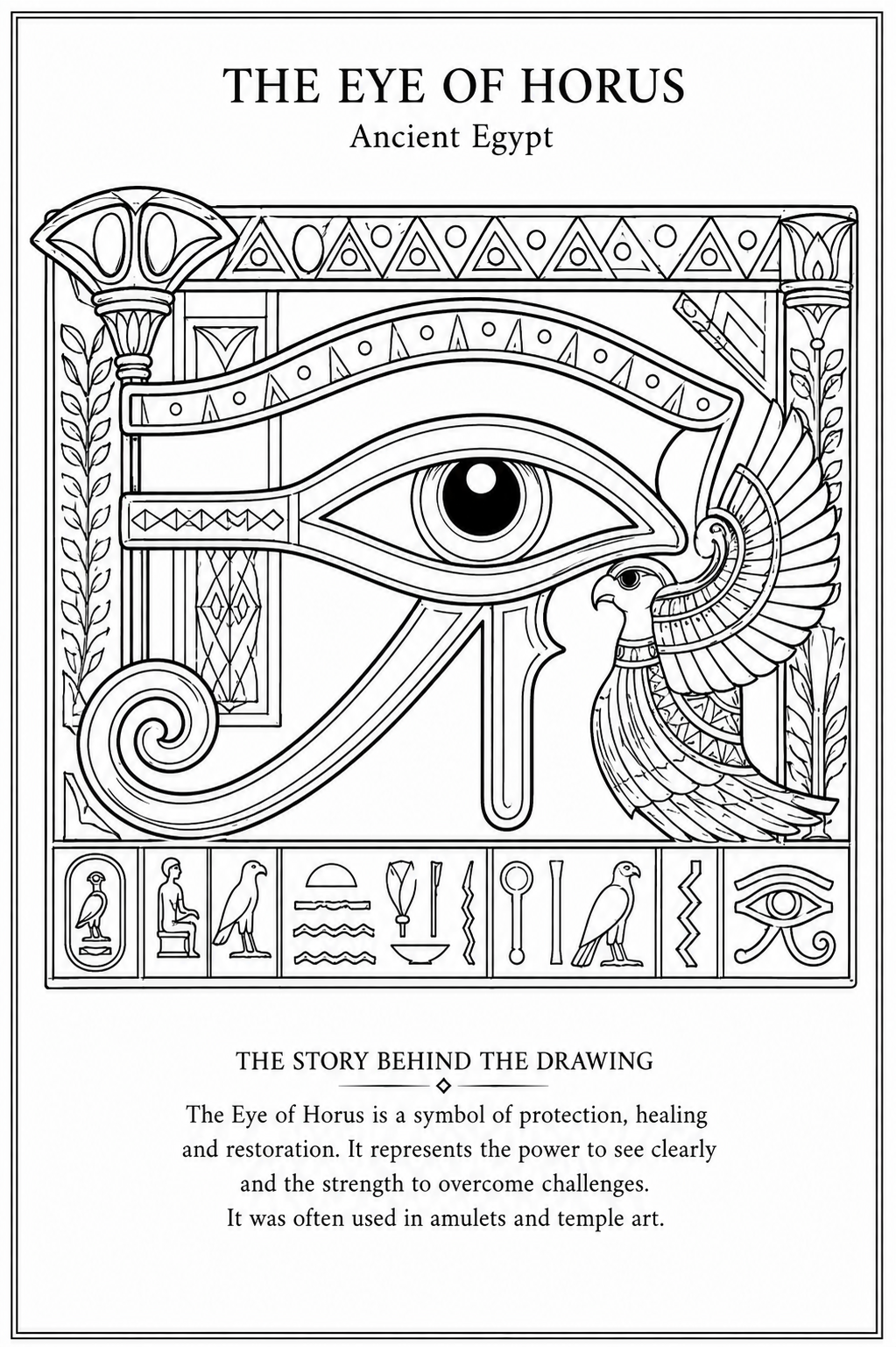 House of Egypt - The Coloring Book