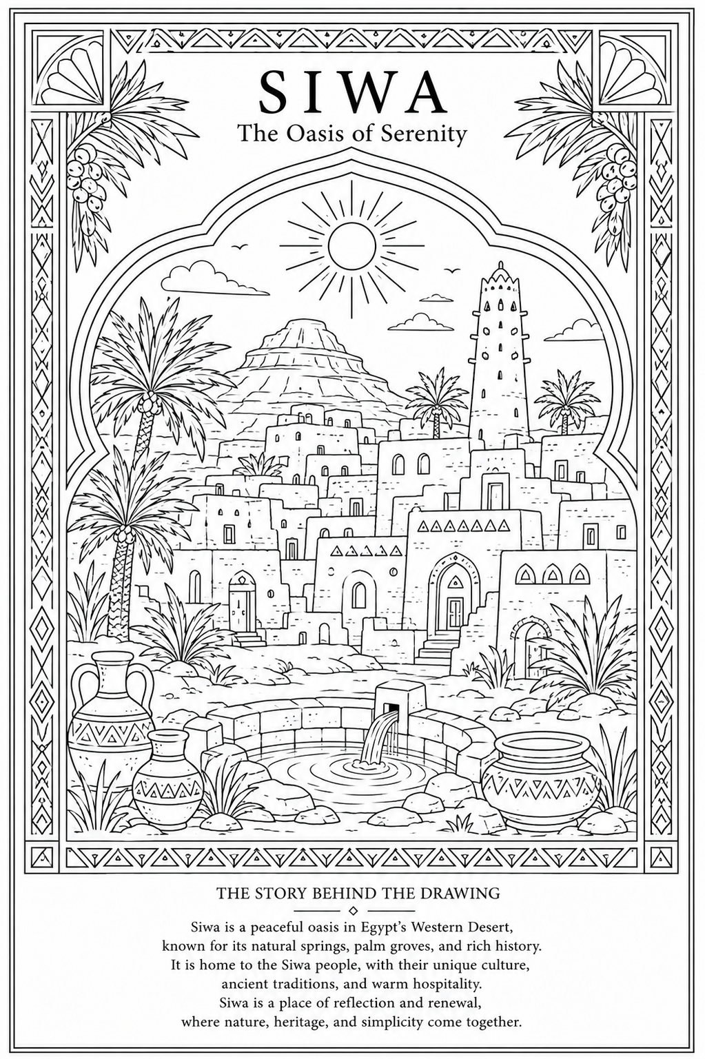 House of Egypt - The Coloring Book