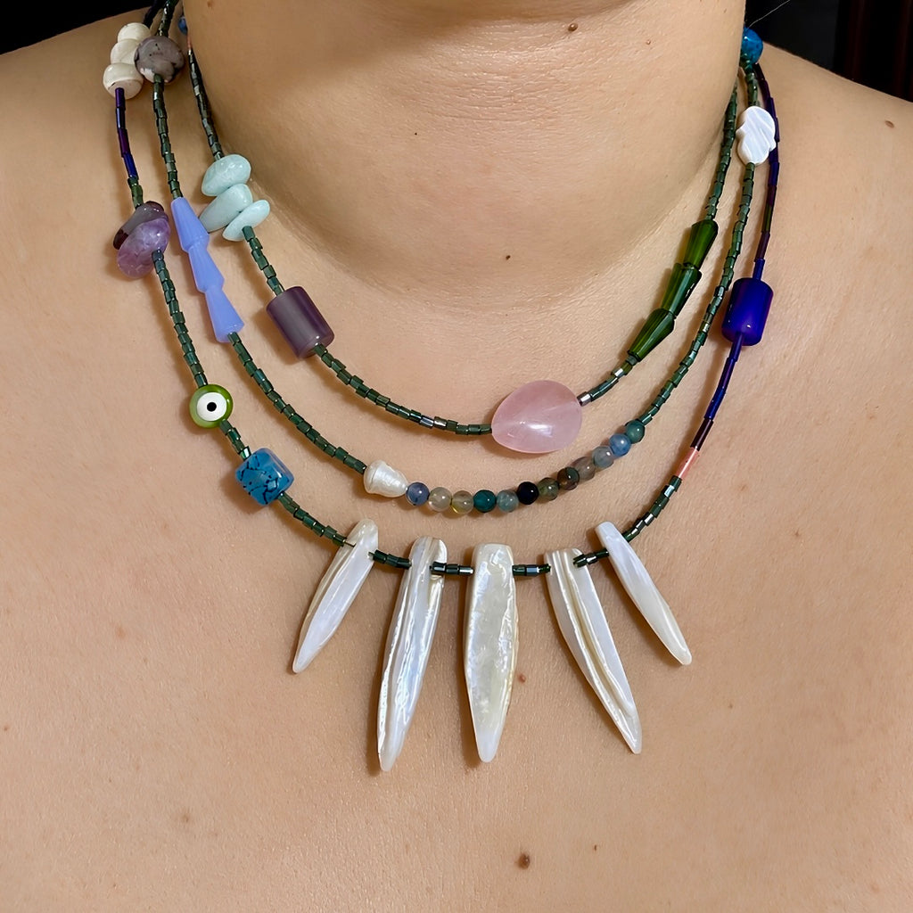 Lucky Layers Necklace ✨🪬