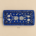 Blue flowers 15 x 32
