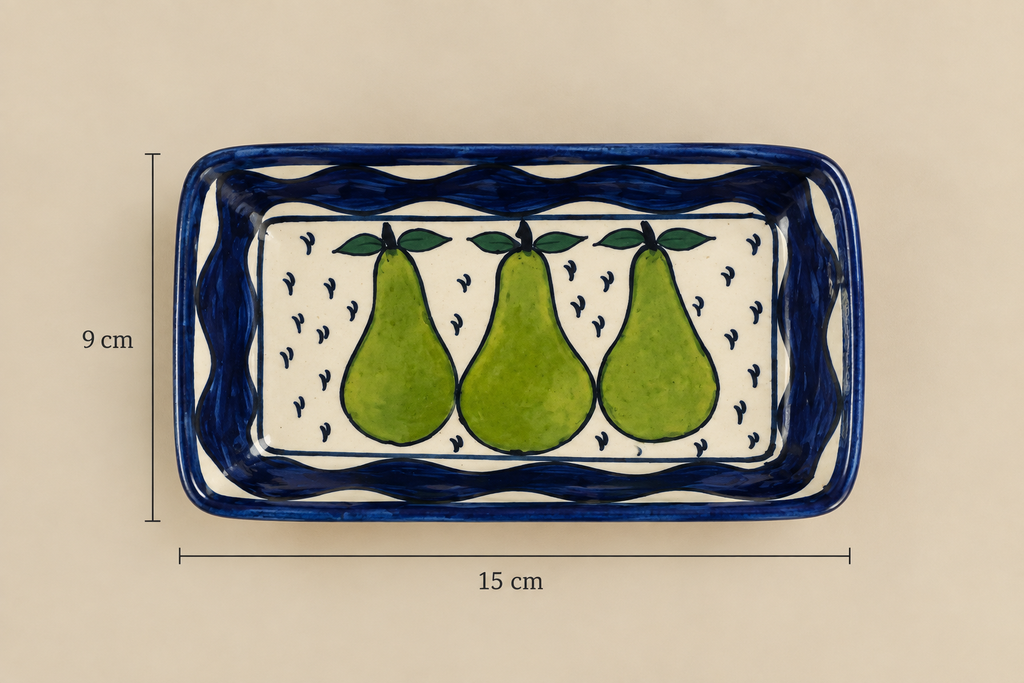 Pears 9 x 15 Blue frame