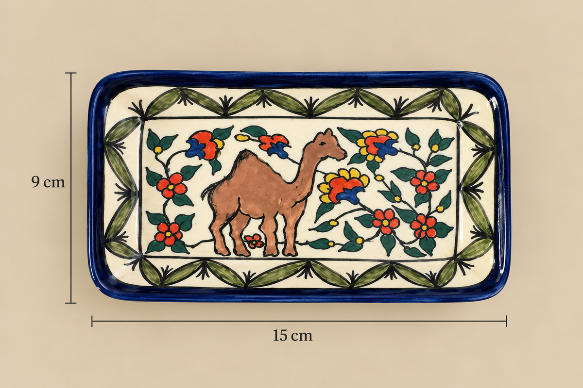 Camel 9 x 15 Blue frame