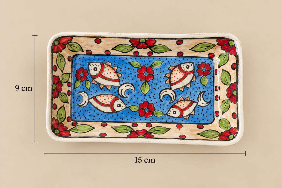 Fish 9 x 15 white frame
