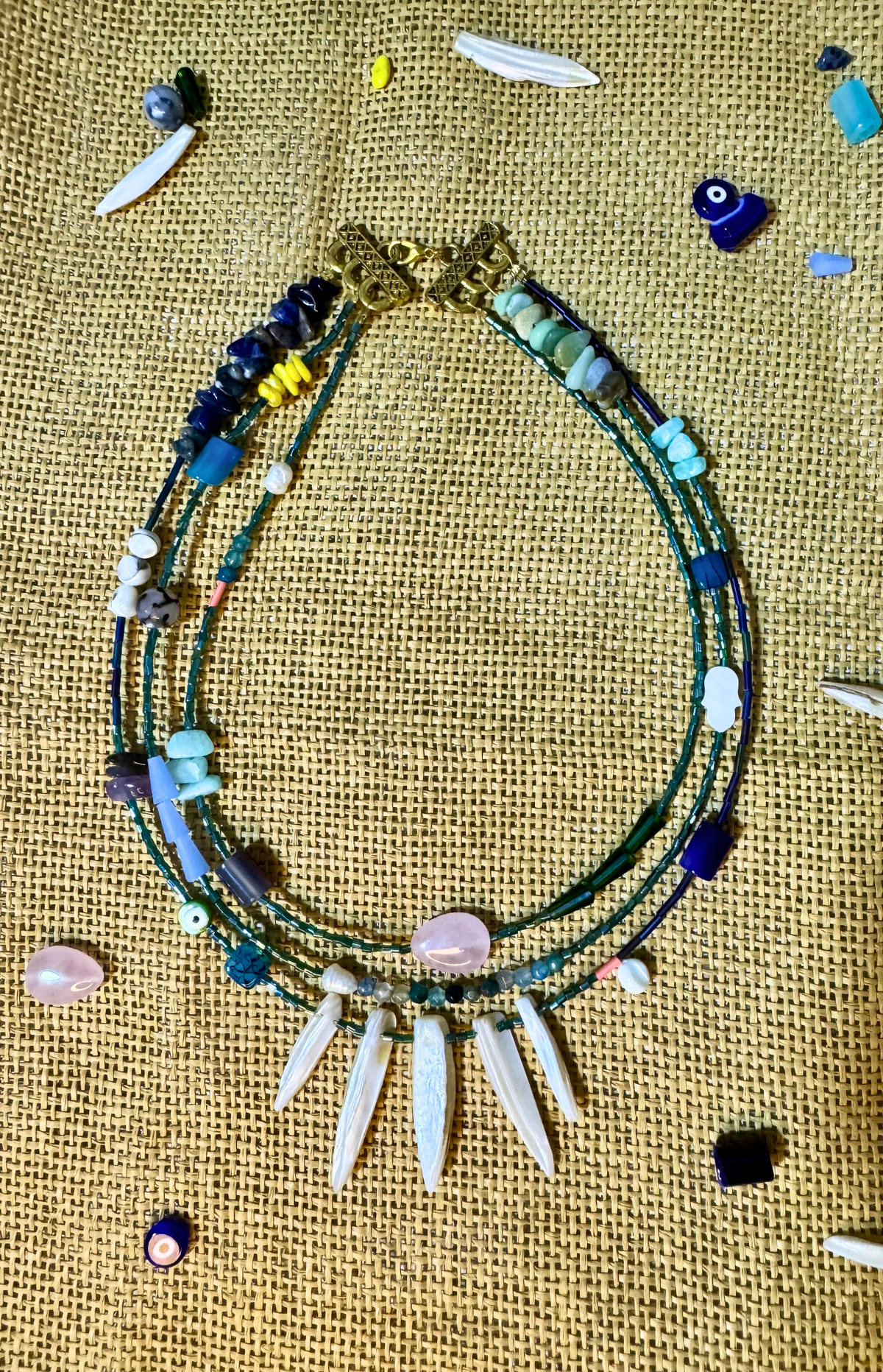 Lucky Layers Necklace ✨🪬