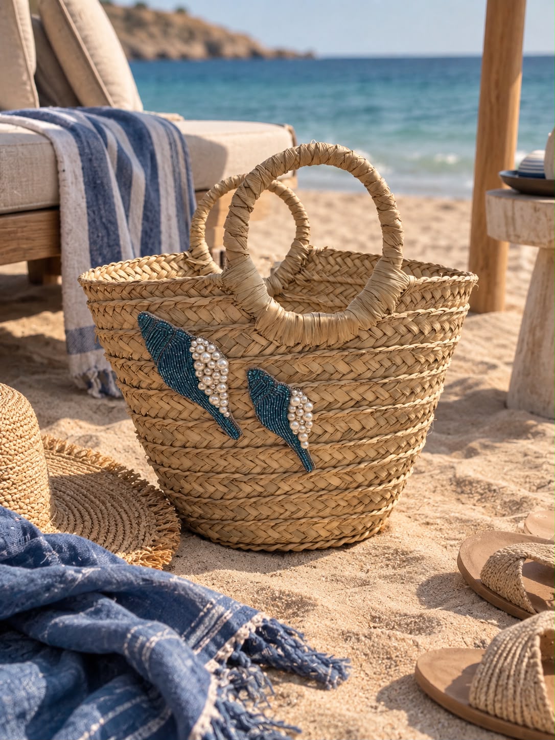 Palm Shell Blue